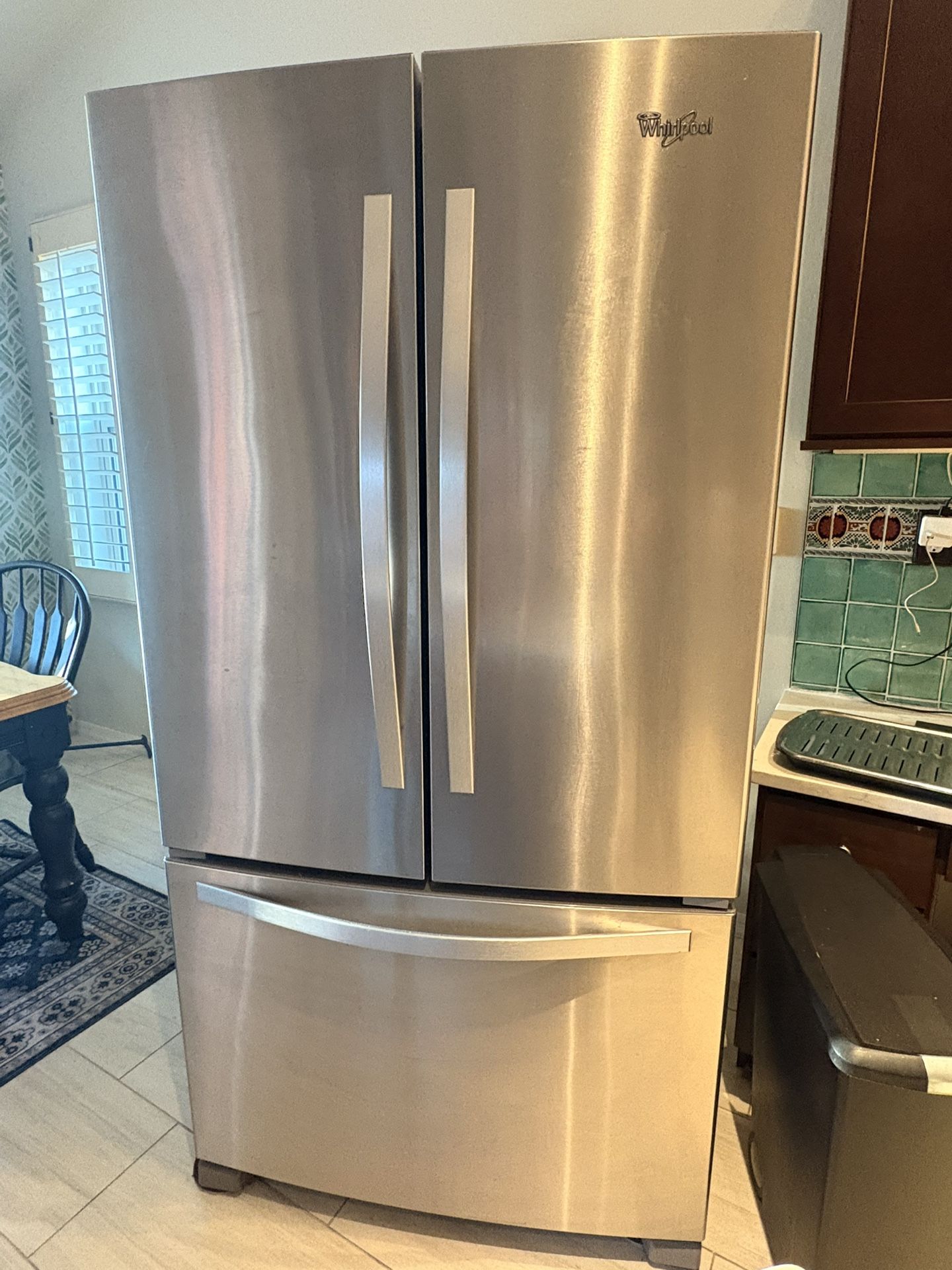 Whirlpool French Door 25 Cu. Ft Great Condition!!