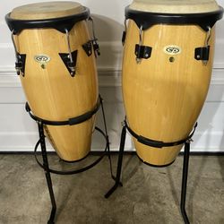 Conga Drum Set 10” & 12” Cosmic Percussion