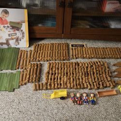 Little Pioneer Fort Timberland Lincoln Logs