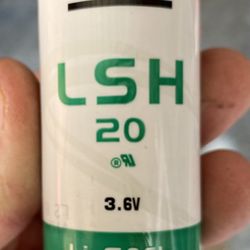 Set Of 4 Saft LSH20 D 3.6V Primary Lithium Battery