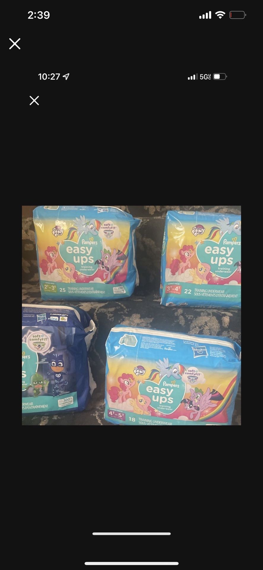 Easy Up Pampers
