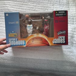 Lebron James And Carmelo Anthony Figurine