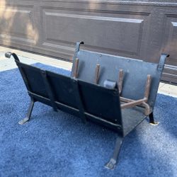 Vintage Log Holder For Sale!!