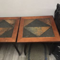 Two End table  And A Coffee Table  3 Peace  Set