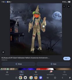 Nefario Scarecrow 8.5ft Animatronic