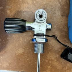 EZ Tex Scuba Tank Valve 230 Bar 