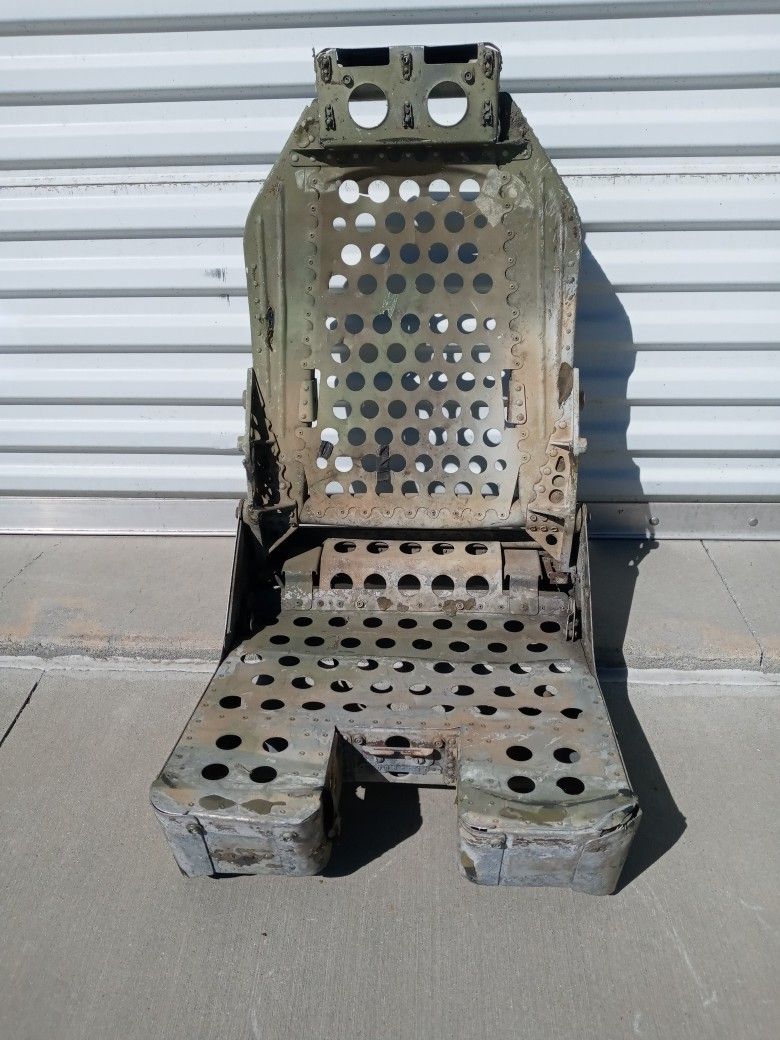 Military Aluminum seat For your Hot rod, Rat rod or Any custom project