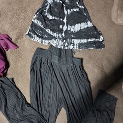 Womens Flowy PANT ROMPER