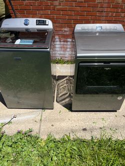 Ice washer an Electric dryer