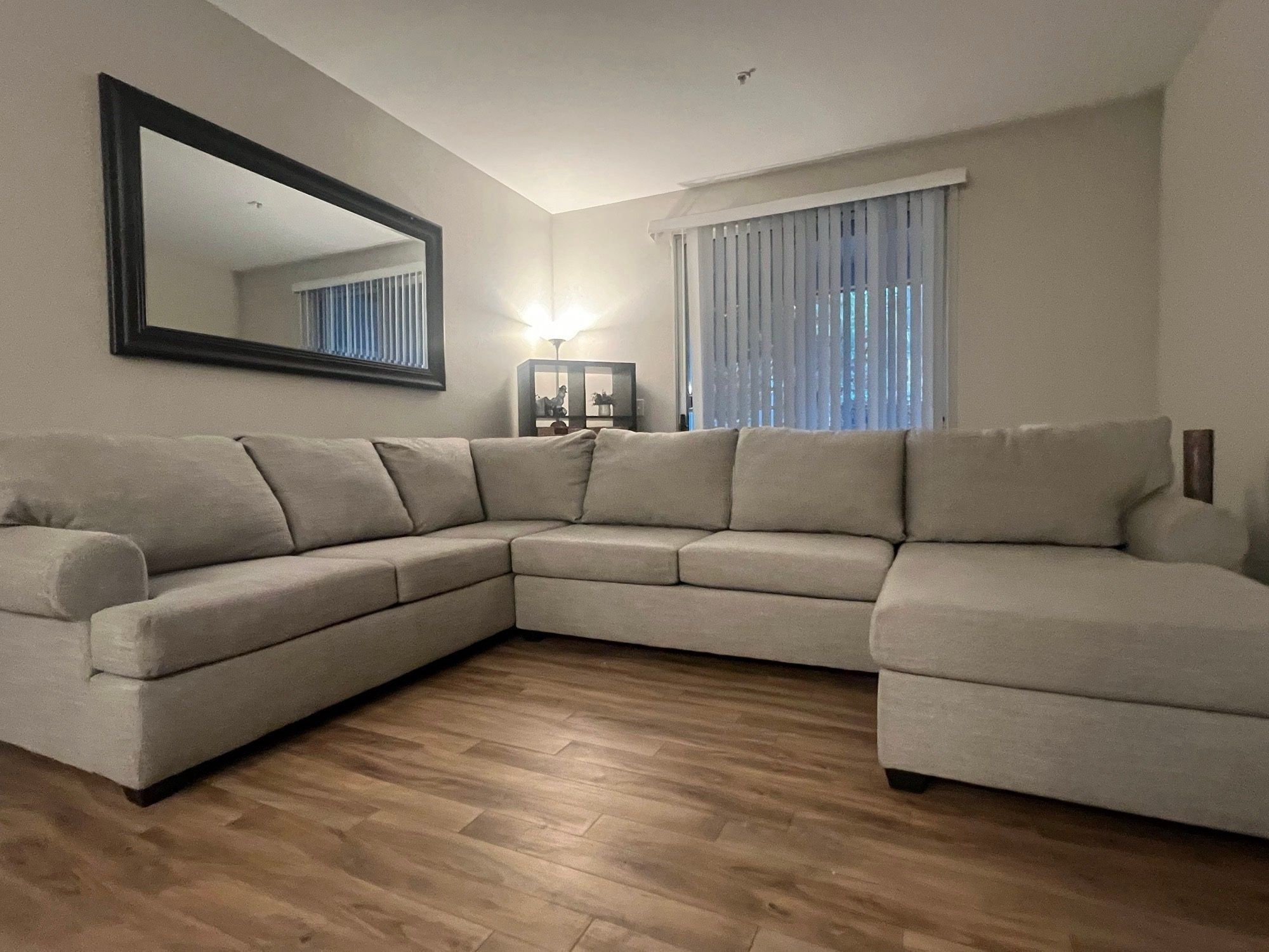 Sectional Couch - 6 Seating 127 Inch
