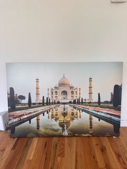 Taj Mahal Morning art canvas
