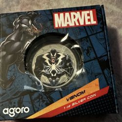 2024 Marvel VENOM  1 oz Colorized Silver  0.999 fine 