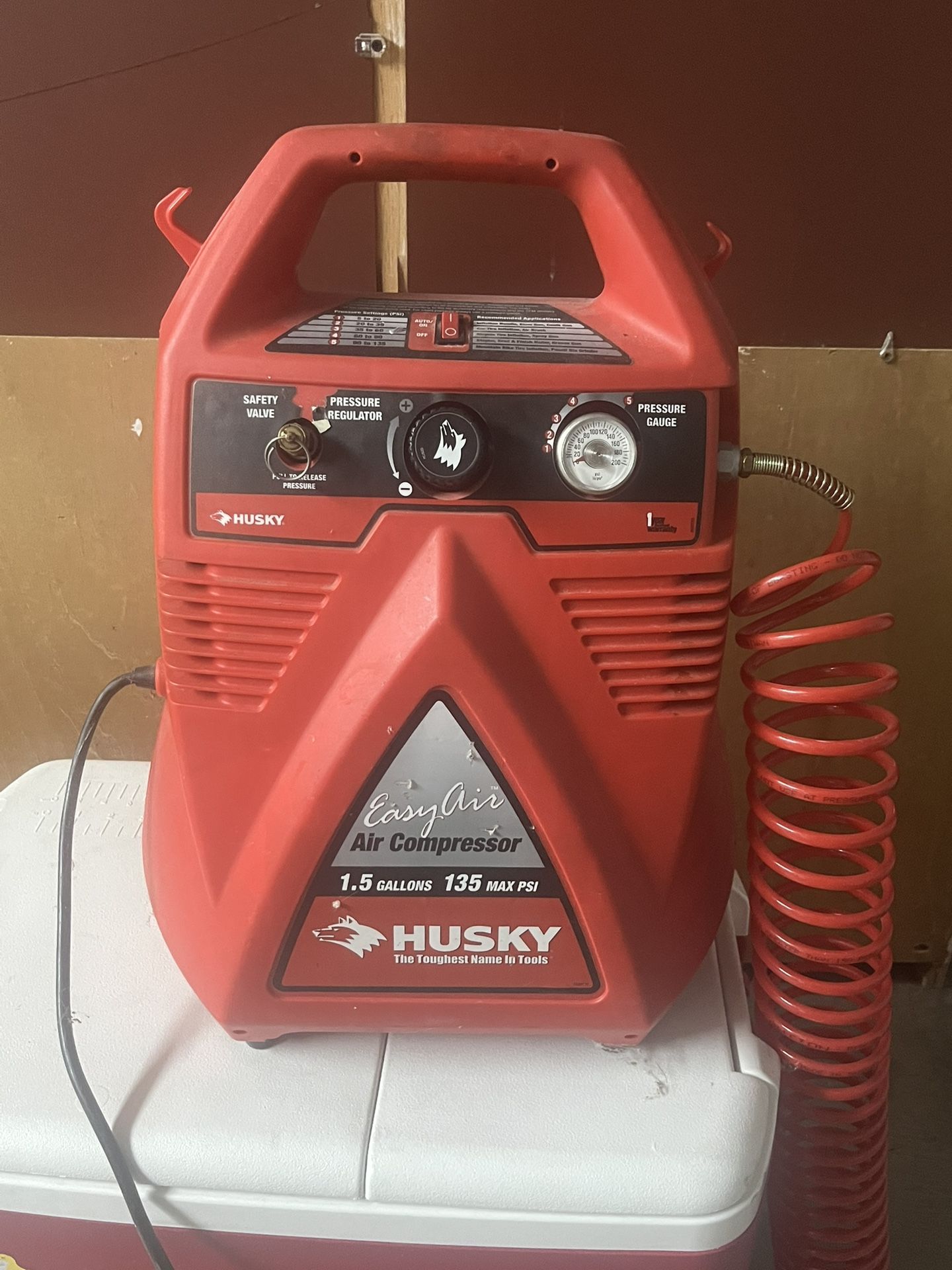 Husky Air Compressor.