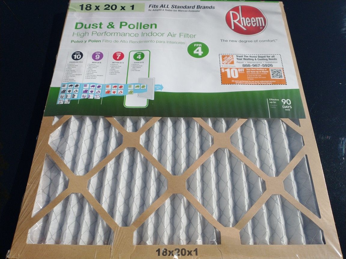 Air Filter HVAC. 14x14 And 18x20