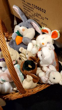 Easter BUNNIES & Optional Easter Basket