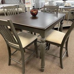 🤩Brand New Wooden Dining Table Set W Chairs 