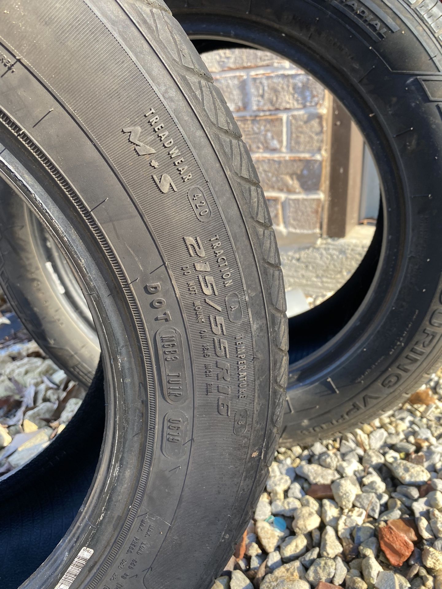 Tires 215/55/16