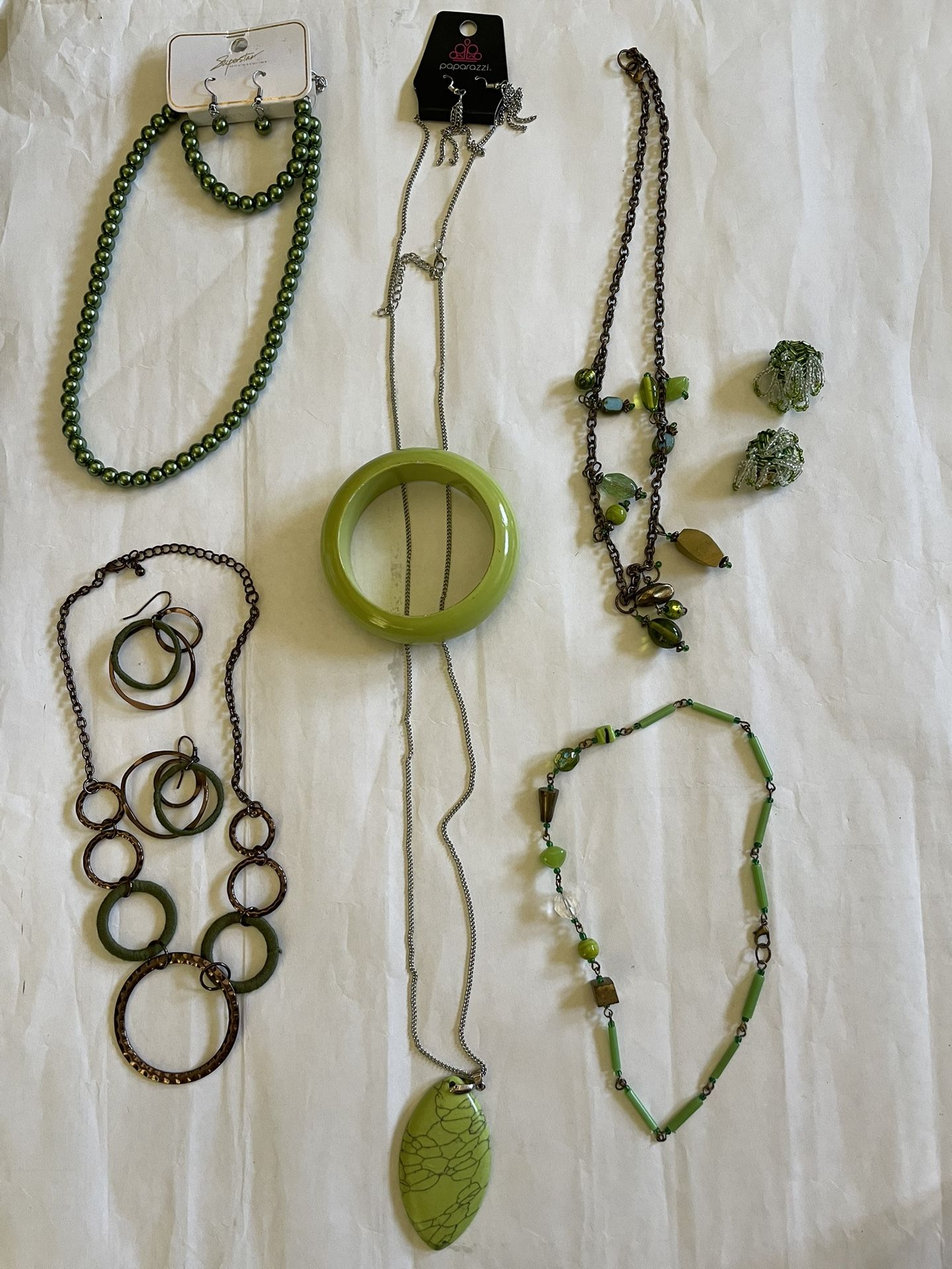 Bundle of costume jewelry