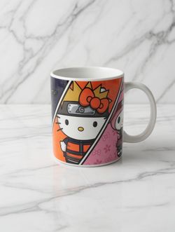 Naruto Shippuden x Hello Kitty Sanrio Crossover Mug