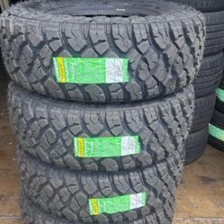 31x10.50R15LT Set 4 Goodtrip M/T New Tires 