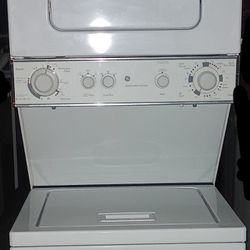 Like New GE Stackable Washer-Electric Dryer