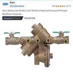 3/4” Zurn Wilkins BACKFLOW Preventer 