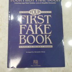 YOUR FIRST FAKE BOOK