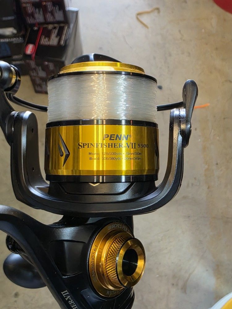 Penn SpinfisherVii /NEW Lines/Star Rod