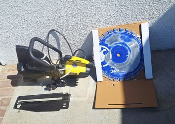 3200W Electric 16" Circular Saw Concrete Saw Wet/Dry Concrete Cutter 20AMP With Water Line Attachment (Blade Included)


Used like new