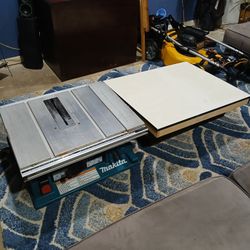 Makita electric Table Saw With Extension Table 