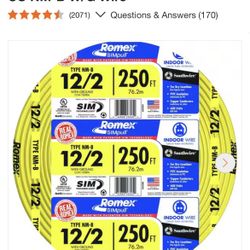 Romex Wire 12/2