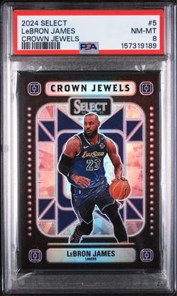 LeBron James Crown Jewels PSA 8