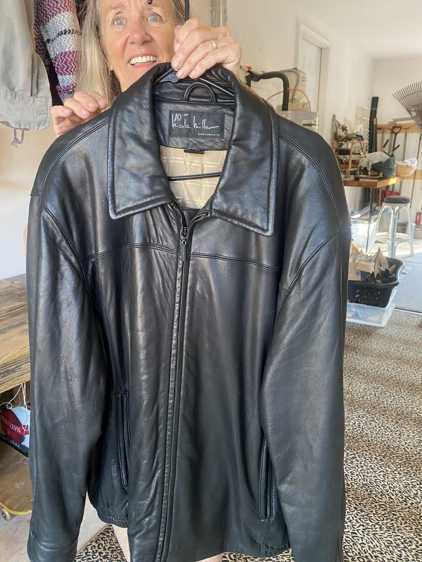 Nicole Miller Leather XL