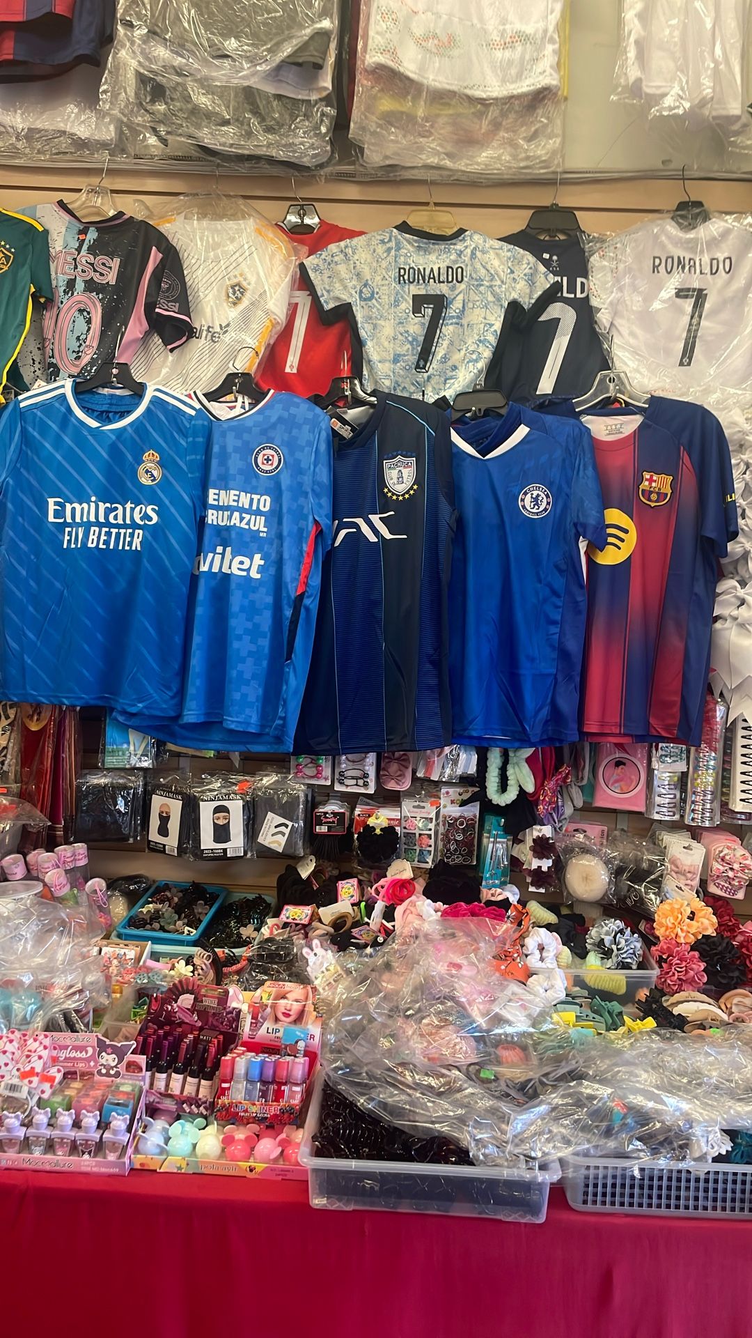 playeras de la liga mexicana y Europa