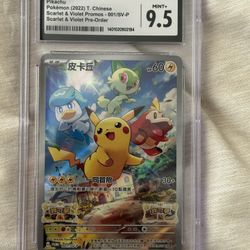 Pikachu Graded Pokemon Card 