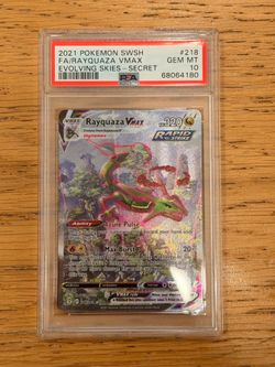 Rayquaza VMax PSA 10