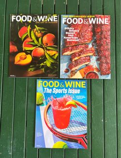 3 Brand new 2026 Food and Wine magazines