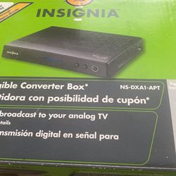 Insignia converter box