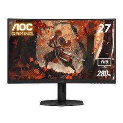 AOC 27in curved monitor