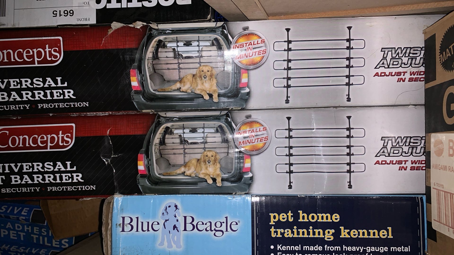 Universal pet barrier