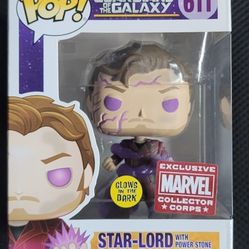 Star Lord With Power Stone Funk Pop