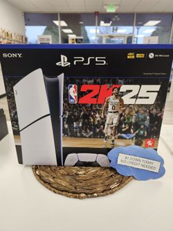 LIMITED STOCK 🔥 Sony Playstation -  PS5 Slim & PS5 Pro  - Gaming Console– Take It Home for Just $5 Down! 🎮