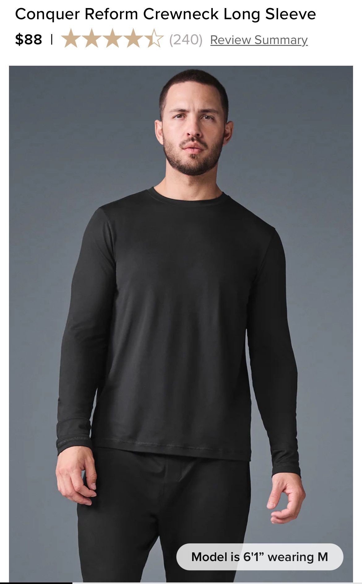 Alo Conquer Reform Long Sleeve