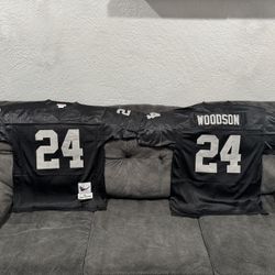 Raiders Charles Woodson Jerseys S-4XL 