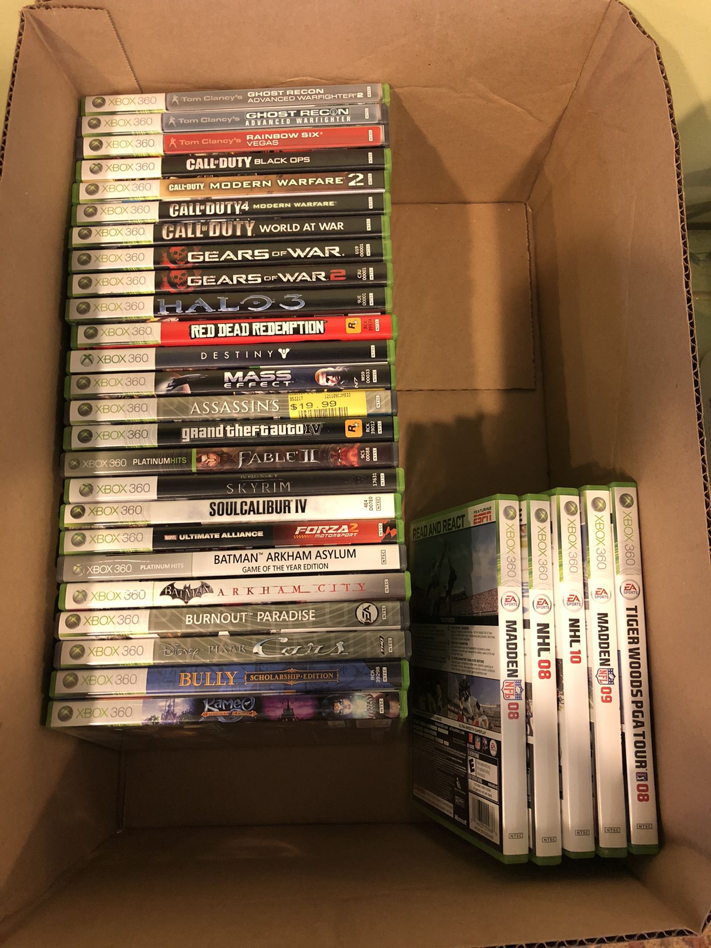 Xbox 360 games $5 each