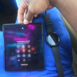 Galaxy Zfold 5 And Galaxy Watch 6 Classic 47mm