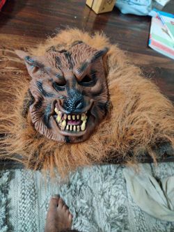 Halloween Costume Werewolf 7-12 Years