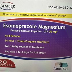 Esomeprazole Acid Reducer