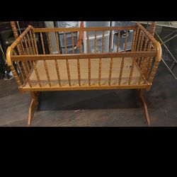 Wooden Bassinet
