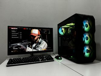 Gaming PC High FPS, 144Hz Monitor and Accessories